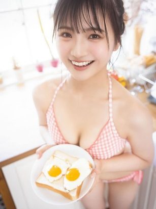 NMB48早川夢菜、初水着グラビア画像がセクシーすぎると話題にww初ビキニ姿の刺激的なオフショットにファン大興奮！