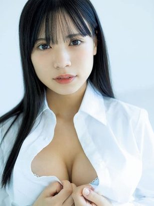 NMB48の新グラビア女王・隅野和奏、美巨乳おっぱいを大胆露出wwUTBの水着オフショット画像が胸元を見せまくりでヤバい！